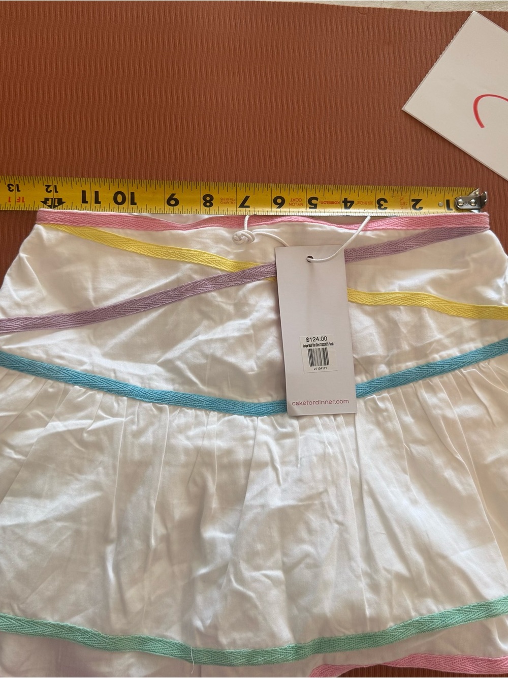 Cake for Dinner
Juniper Multi Trim Skirt NWT SZ SMALL - Picture 8 of 13